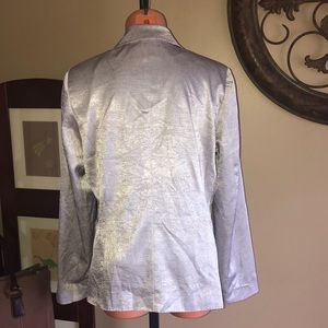 Boston Proper Jackets & Coats - New Boston Proper silver jacket Boston Proper Jackets & Coats - New Boston Proper silver jacket